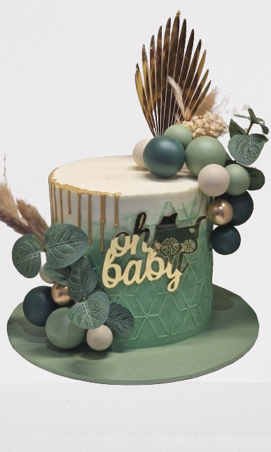Baby Shower Buttercream Cake CB-NC708