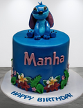 Lilo & Stitch Themed Icing Cake CB-NC693