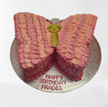 Butterfly Shaped Buttercream Cake CB-NC685