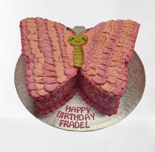 Butterfly Shaped Buttercream Cake CB-NC685