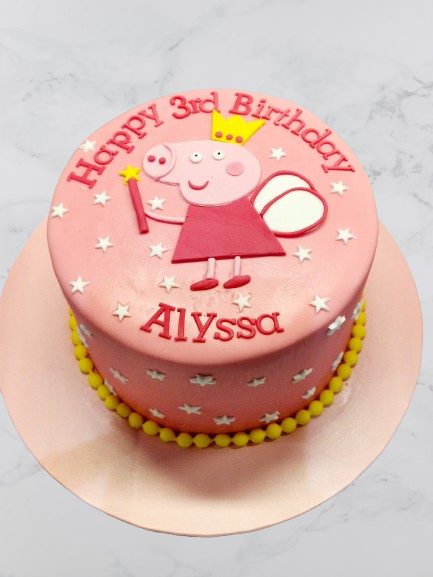 Peppa Pig Birthday Cake CB-NC682