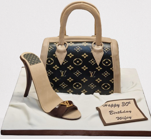 Louis Vuitton Hand Bag Cake CB-NC770