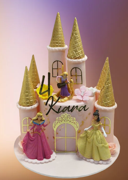 Disney Princess Castle Cake CB-NC751