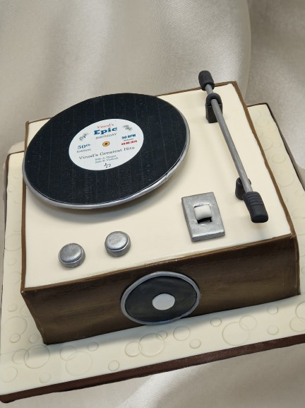 Vinyl Record Cake CB-NC744