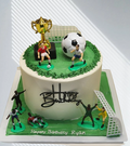 Football Themed Buttercream Cake CB-NC733