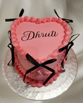 Heart Vintage Style Fresh Cream Cake CB-HC020