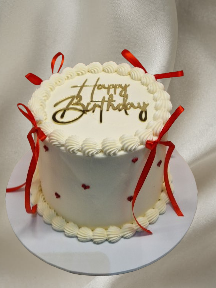Vintage Style Fresh Cream Cake CB-RC208