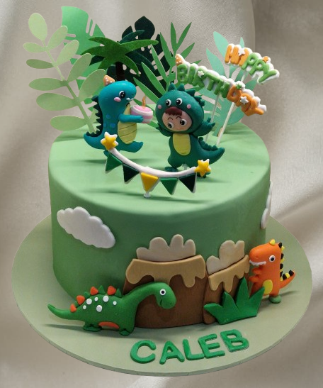 Dinosaur Themed birthday Cake CB-NC725