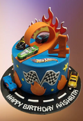 Hot Wheels Themed Birthday cake CB-NC741