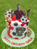 Football Themed Cake CB-NC726