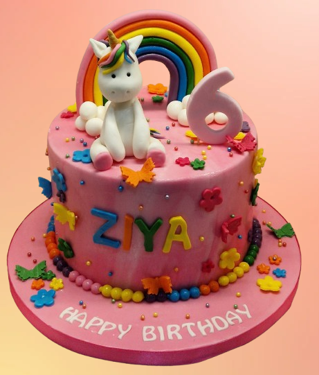 Unicorn Birthday Cake CB-NC742