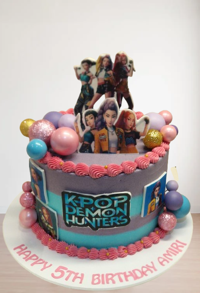 KPOP Demon Hunters Buttercream Cake CB-NC777