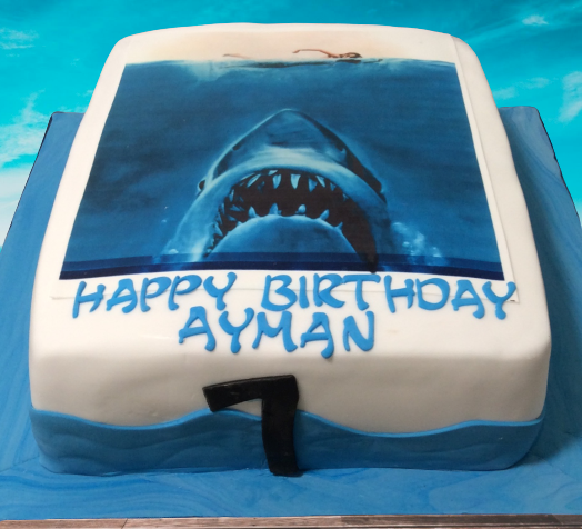 Shark Birthday Cakes CB-NC065