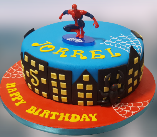 Spiderman Birthday Cake CB-NC090