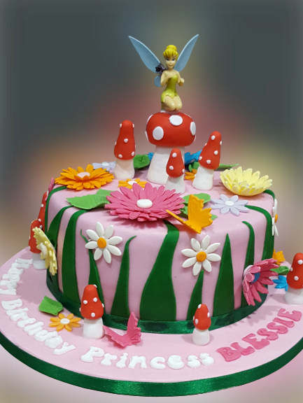 Tinkerbell Birthday Cake CB-NC113