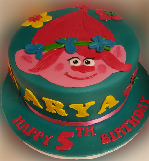 Trolls Birthday Cake CB-NC206