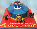 Transformers Birthday Cake CB-NC062