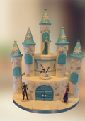 Frozen Castle Birthday Cake CB-NC281