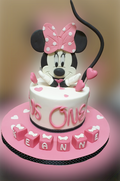 Minnie Mouse First Birthday Cake CB-NC284