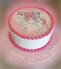 Unicorn Photo Birthday Cake CB-NC288