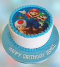 Mario Photo Birthday Cake CB-NC287