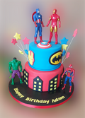 Avenger’s 2 Tier Birthday Cake CB-NC286