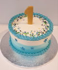 First Birthday Fresh cream Cake CB-RC010