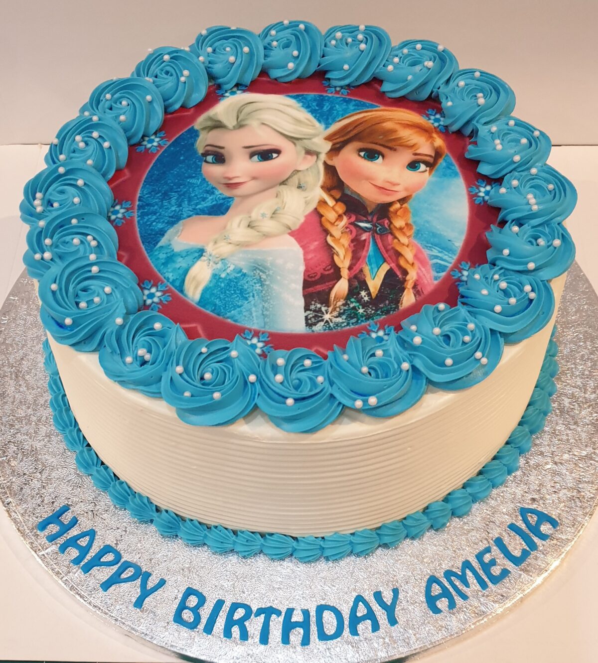 Frozen Fresh Cream Photo Cake CB-RC015