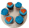 Super Man Cupcakes For Dad CB-CC008