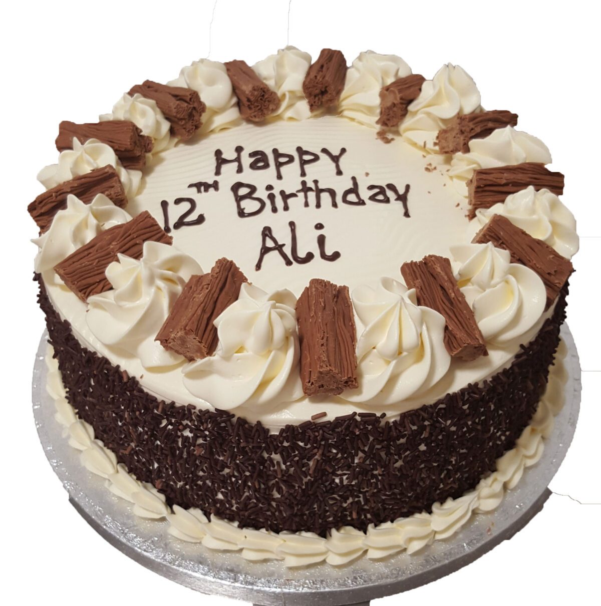 Chocolate Flakes Fresh cream Cake CB-RC032