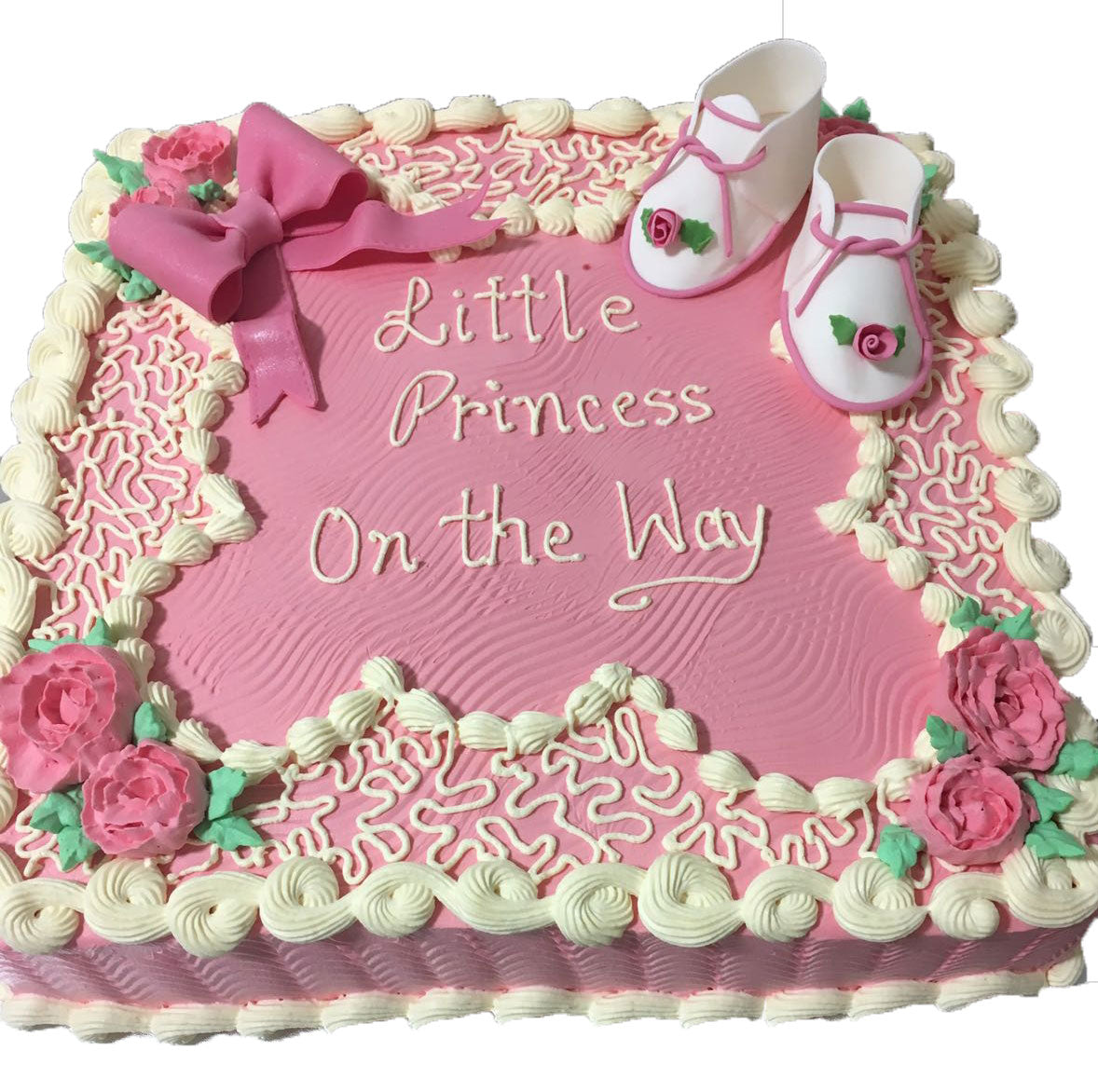 Baby Shower Fresh Cream Cake CB-SC035