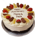 Fruits Topped Fresh Cream Cake CB-RC033