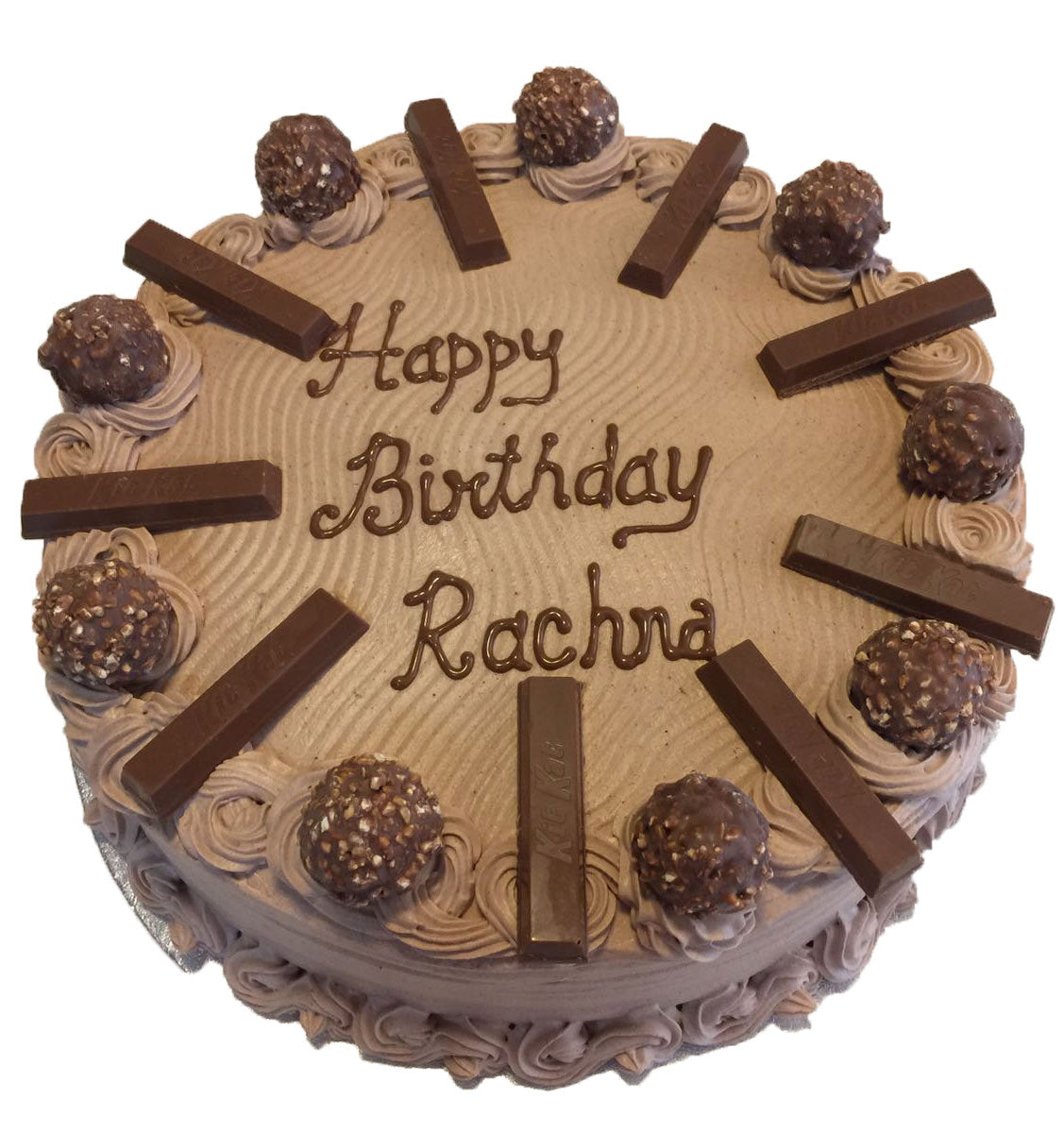 KitKat and Ferrero rocher Chocolate Fresh Cream Cake CB-RC034