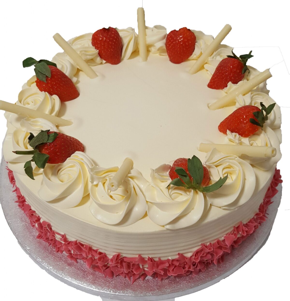 Strawberry and Cigarello Fresh Cream Cake CB-RC024