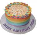 Rainbow Buttercream Cake CB-NC109