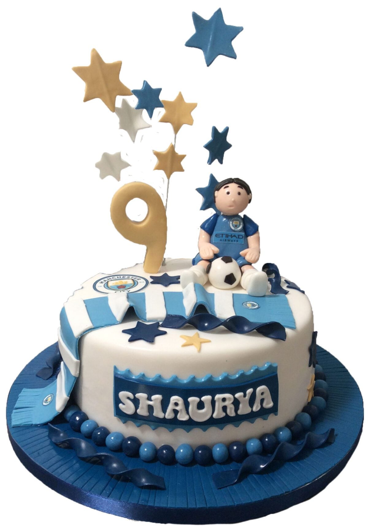 Manchester City Birthday Cake CB-NC213