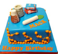 Science Birthday Cake CB-NC210