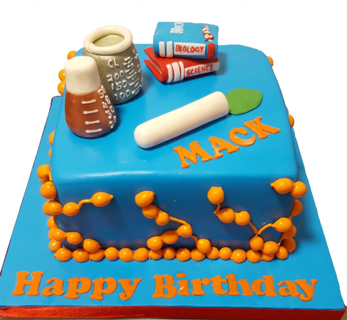Science Birthday Cake CB-NC210