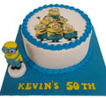 Minions Icing Photo Cake CB-NC204