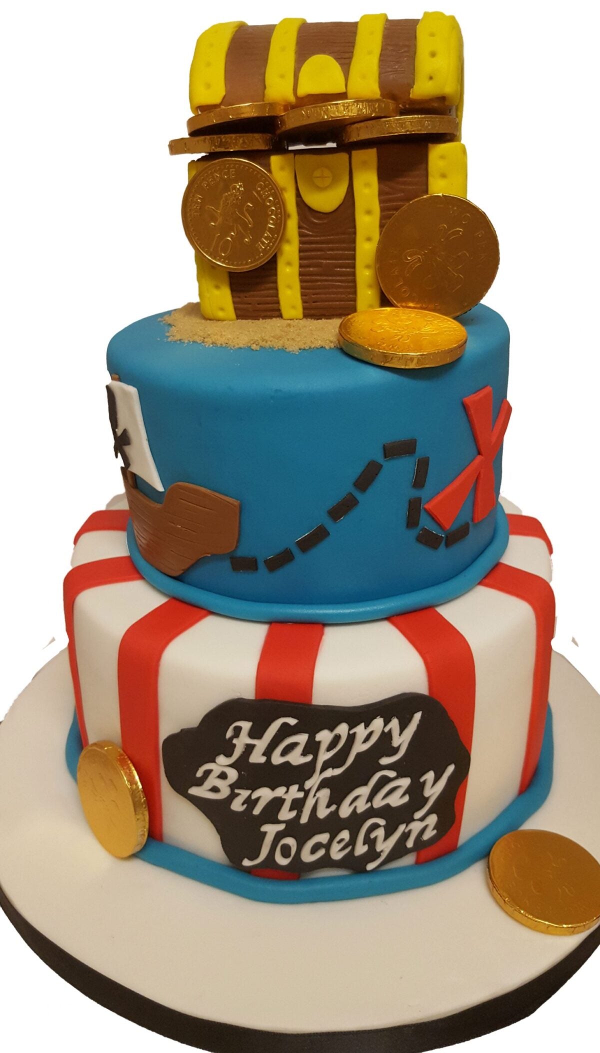 Pirate Themed Birthday Cake CB-NC200