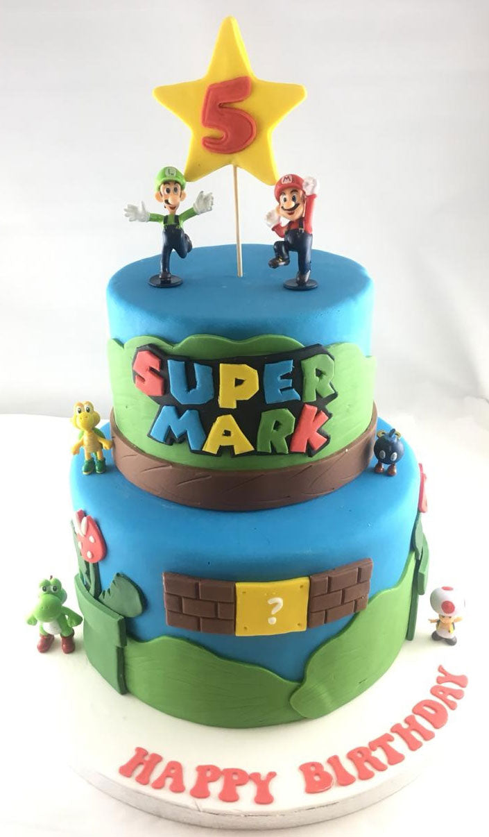Super Mario Birthday Cake CB-NC198