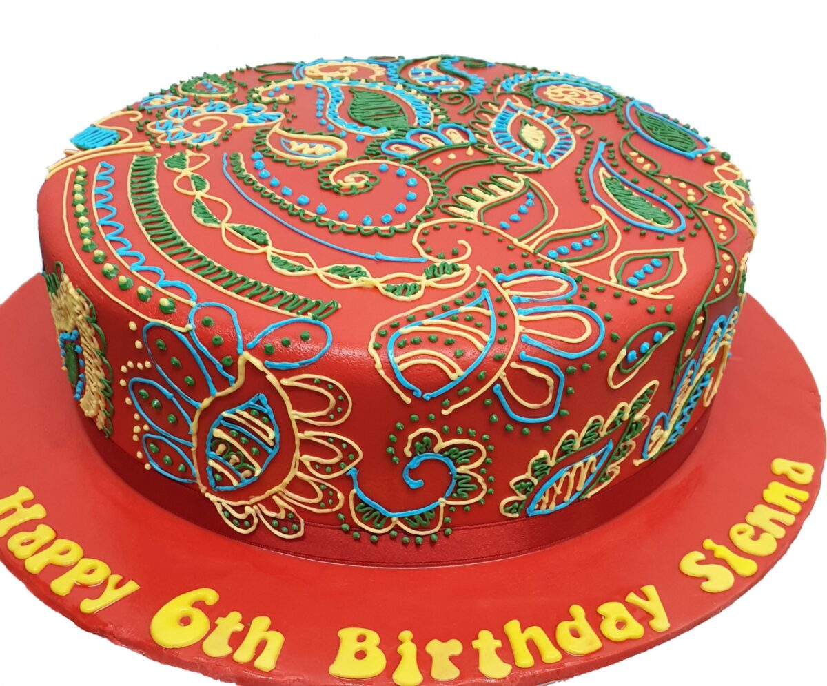 Mehendi Cake CB-NC255