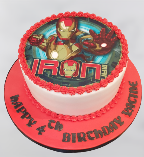 Iron Man  Birthday Cake CB-NC302