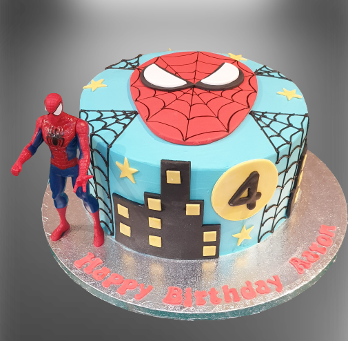 Spiderman Fresh Cream Cake CB-RC100