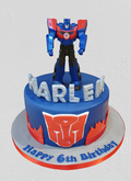 Optimus Prime Transformers Birthday Cake CB-NC301