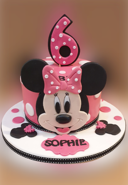 Minnie Mouse Birthday Cake CB-NC303