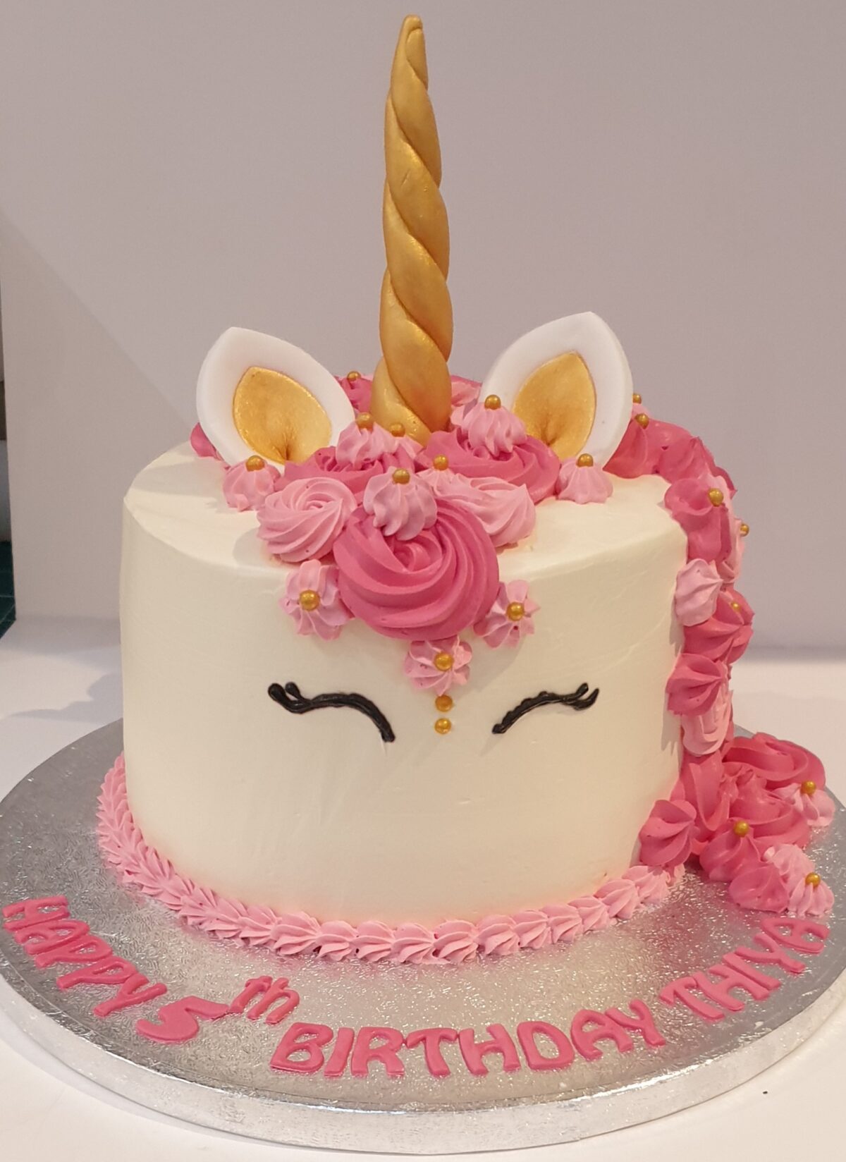 Unicorn Fresh Cream Cake CB-RC101