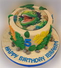 T-Rex Photo Birthday Cake CB-NC322