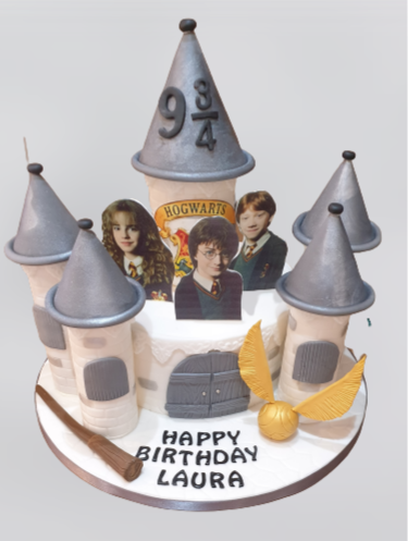 Harry Potter Castle Birthday Cake CB-NC334