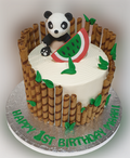 Panda Themed Fresh Cream Cake CB-RC115